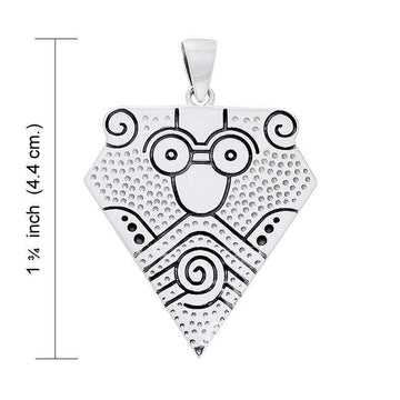 An art of exception ~ Viking Borre Sterling Silver Pendant Jewelry TPD1131 - Jewelry